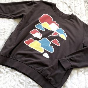 Vintage 00s‎ Printed Sweatshirt